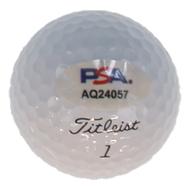 Michael Thorbjornsen Signed Golf Ball (PSA) at PristineAuction.com Michael Thorbjornsen Signed Golf Ball (PSA) at PristineAuction.com