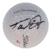 Tommy Fleetwood Signed The Players Championship Logo Golf Ball (PSA) at PristineAuction.com