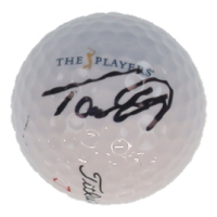 Tommy Fleetwood Signed The Players Championship Logo Golf Ball (PSA) at PristineAuction.com