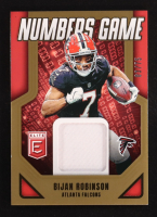Bijan Robinson 2025 Panini Donruss Elite Numbers Game Prime #NGJ-BJR #03/75 at PristineAuction.com
