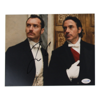 Jude Law Signed "Sherlock Holmes" 8x10 Photo (ACOA) at PristineAuction.com