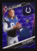 Tyler Warren 2025 Panini Phoenix Franchise Future Material Blue #FFM-TWN RC #196/199 at PristineAuction.com