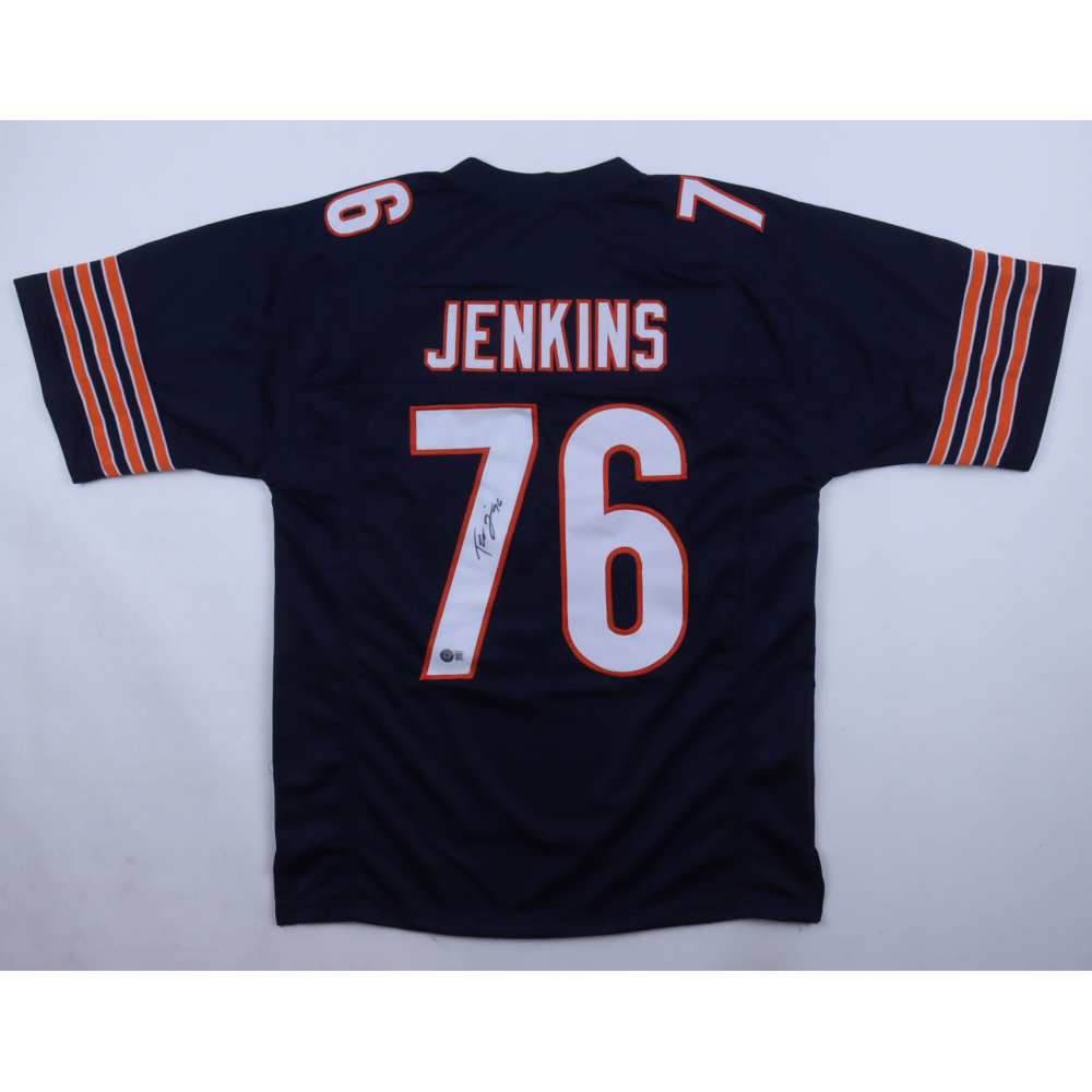 Teven Jenkins Signed Jersey (Beckett) at PristineAuction.com