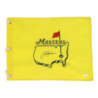 Jack Nicklaus Signed Masters Tournament Golf Pin Flag (PSA) at PristineAuction.com