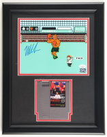 Mike Tyson Signed Custom Framed Photo Display with "Punch-Out!!" Nintendo Game Cartridge (JSA & Tyson) at PristineAuction.com