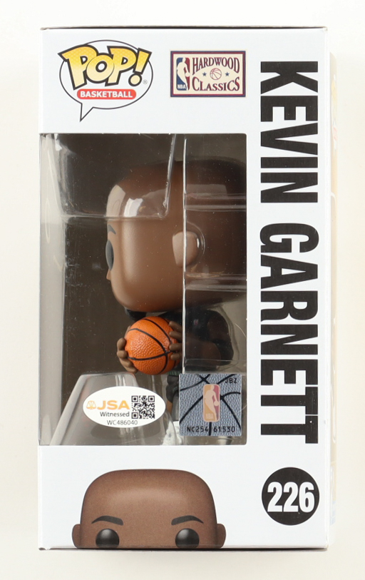 Kevin Garnett Signed Timberwolves #226 Funko Pop! Vinyl Figure (JSA) at PristineAuction.com Kevin Garnett Signed Timberwolves #226 Funko Pop! Vinyl Figure (JSA) at PristineAuction.com