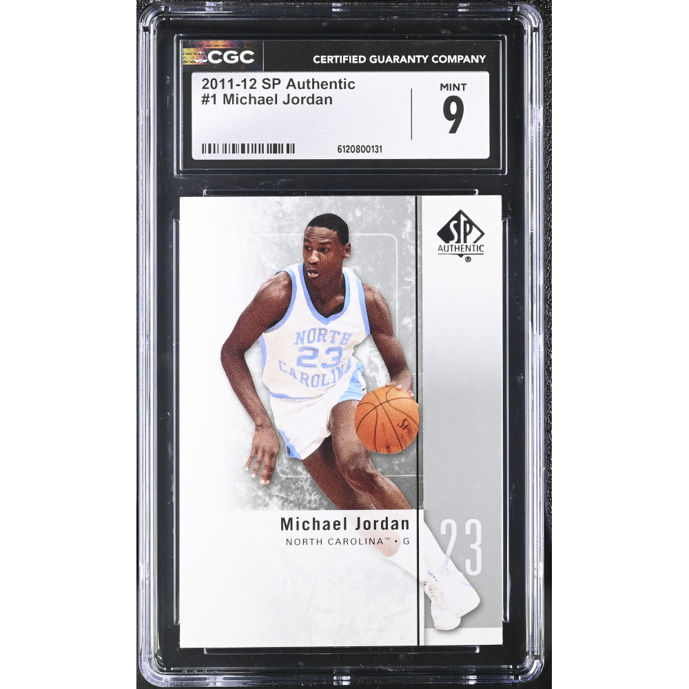Michael Jordan 2011-12 SP Authentic #1 (CGC 9) at PristineAuction.com