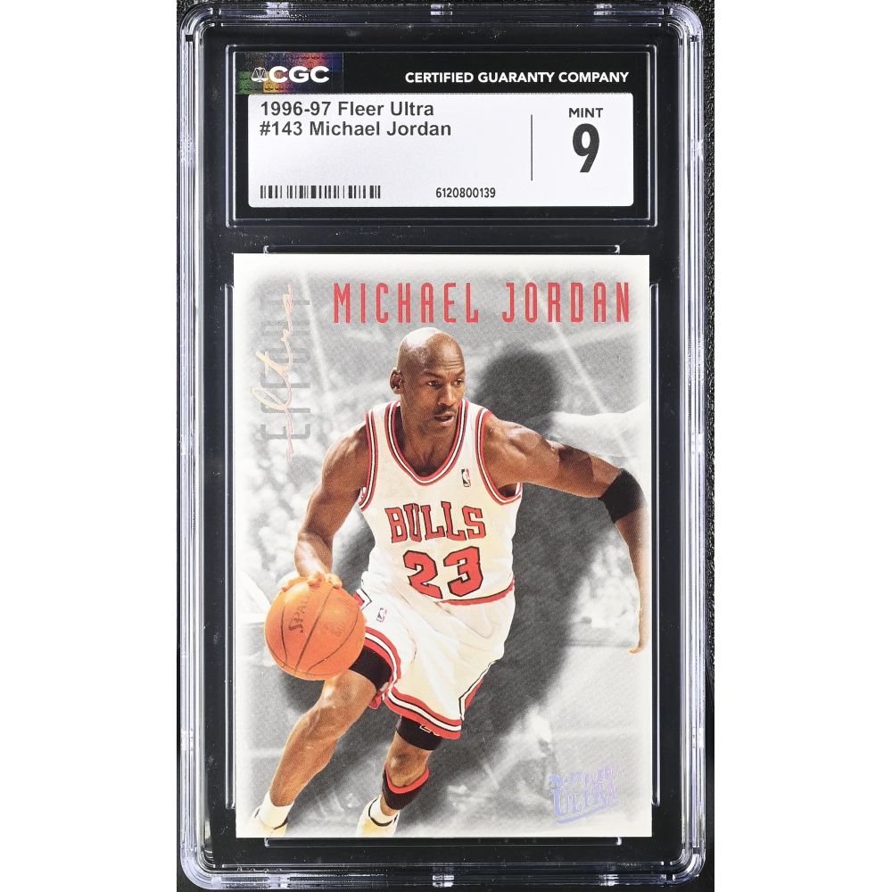 Michael Jordan 1996-97 Ultra #143 (CGC 9) at PristineAuction.com