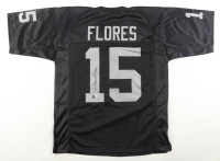 Tom Flores Signed Jersey (Beckett) at PristineAuction.com