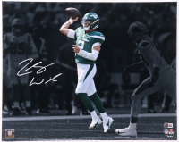 Zach Wilson Signed Jets 16x20 Photo (Beckett) at PristineAuction.com