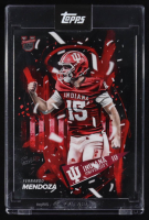 Fernando Mendoza 2025 Bowman University Now Art Card #CSFM RC at PristineAuction.com