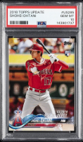 Shohei Ohtani 2018 Topps Update #US285 RC (PSA 10) at PristineAuction.com