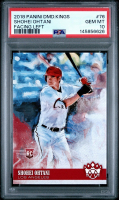 Shohei Ohtani 2018 Diamond Kings Facing Left #76 RC (PSA 10) at PristineAuction.com