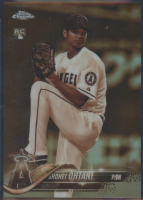 Shohei Ohtani 2018 Topps Chrome Sepia Refractor #150 RC at PristineAuction.com