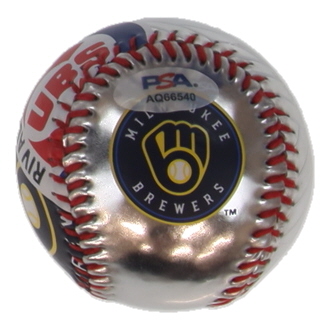 Ryan Dempster Signed 2020 Cubs Rivalry Series Baseball (PSA) at PristineAuction.com Ryan Dempster Signed 2020 Cubs Rivalry Series Baseball (PSA) at PristineAuction.com