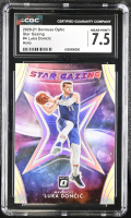 Luka Doncic 2020-21 Donruss Optic Star Gazing Holo #4 (CGC 7.5) at PristineAuction.com
