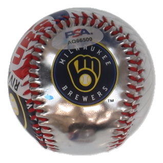 John Wallace Signed 2020 Cubs Rivalry Series Baseball (PSA) at PristineAuction.com John Wallace Signed 2020 Cubs Rivalry Series Baseball (PSA) at PristineAuction.com