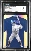 Lou Gehrig 2025 Panini Crusade Numbers #7 (CGC 8) at PristineAuction.com