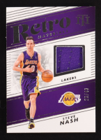 Steve Nash 2024-25 Panini National Treasures Retro Materials #RM-SNH #20/49 at PristineAuction.com