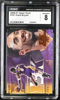 Kobe Bryant 2000-01 Upper Deck #187 (CGC 8) at PristineAuction.com
