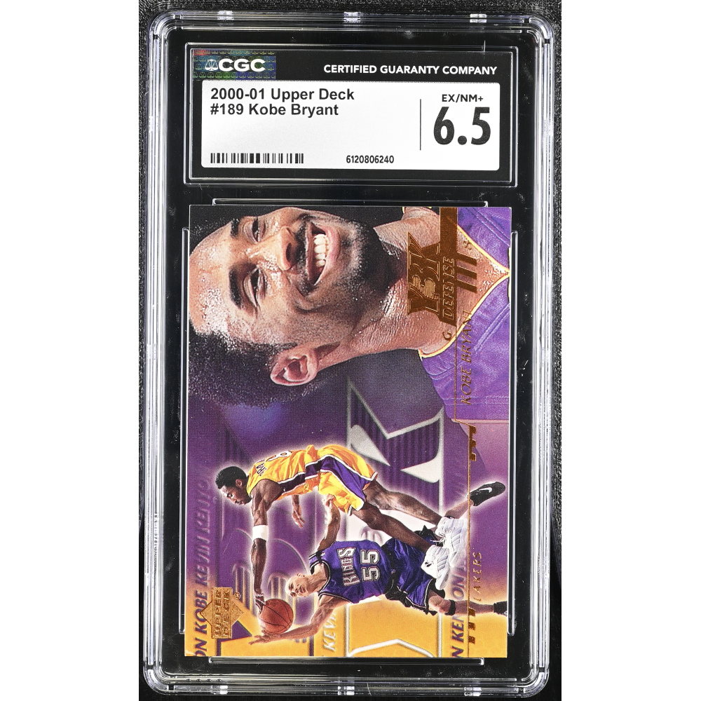 Kobe Bryant 2000-01 Upper Deck #189 (CGC 6.5) at PristineAuction.com