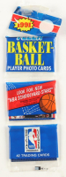 1991 Fleer Basketball Player Photo Cards Rack Pack with (42) Cards at PristineAuction.com
