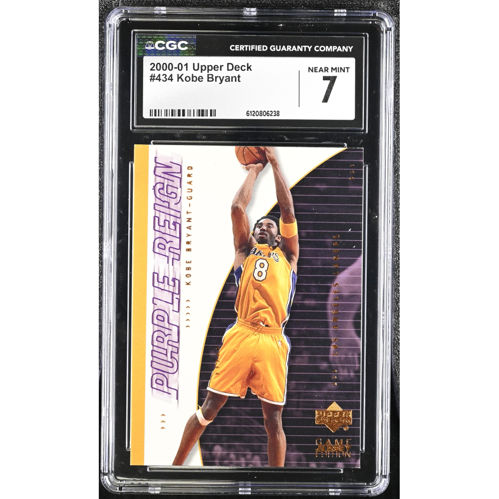 Kobe Bryant 2000-01 Upper Deck #434 (CGC 7) at PristineAuction.com
