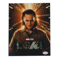 Tom Hiddleston Signed "Loki" 8x10 Photo (ACOA) at PristineAuction.com