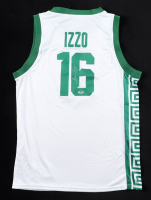 Tom Izzo Signed Michigan State Spartans Nike Authentic Jersey (PSA) at PristineAuction.com