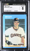 Will Clark 1987 Fleer #269 (CGC 8) at PristineAuction.com
