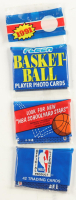 1991 Fleer Basketball Player Photo Cards Rack Pack with (42) Cards at PristineAuction.com