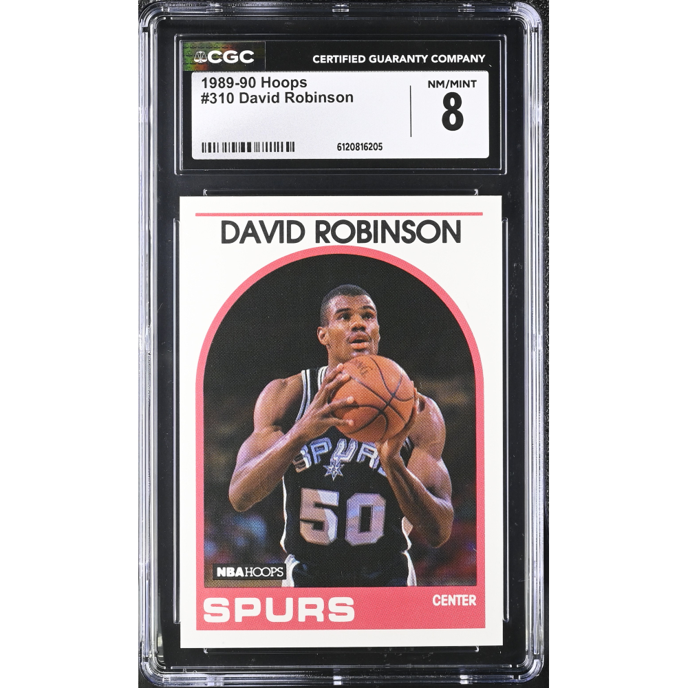 David Robinson 1989-90 Hoops #310 (CGC 8) at PristineAuction.com
