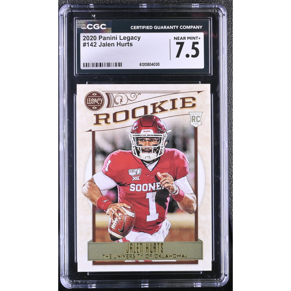 Jalen Hurts 2020 Panini Legacy #142 (CGC 7.5) at PristineAuction.com