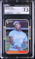 Bo Jackson 1987 Donruss #35 (CGC 7.5) at PristineAuction.com