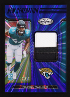 Travon Walker 2022 Panini Certified New Generation Jerseys Mirror Blue FOTL #NGJ-TW RC #12/25 at PristineAuction.com