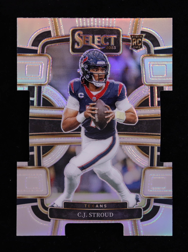 CJ Stroud 2023 Select Prizm Silver Die Cut #41 RC