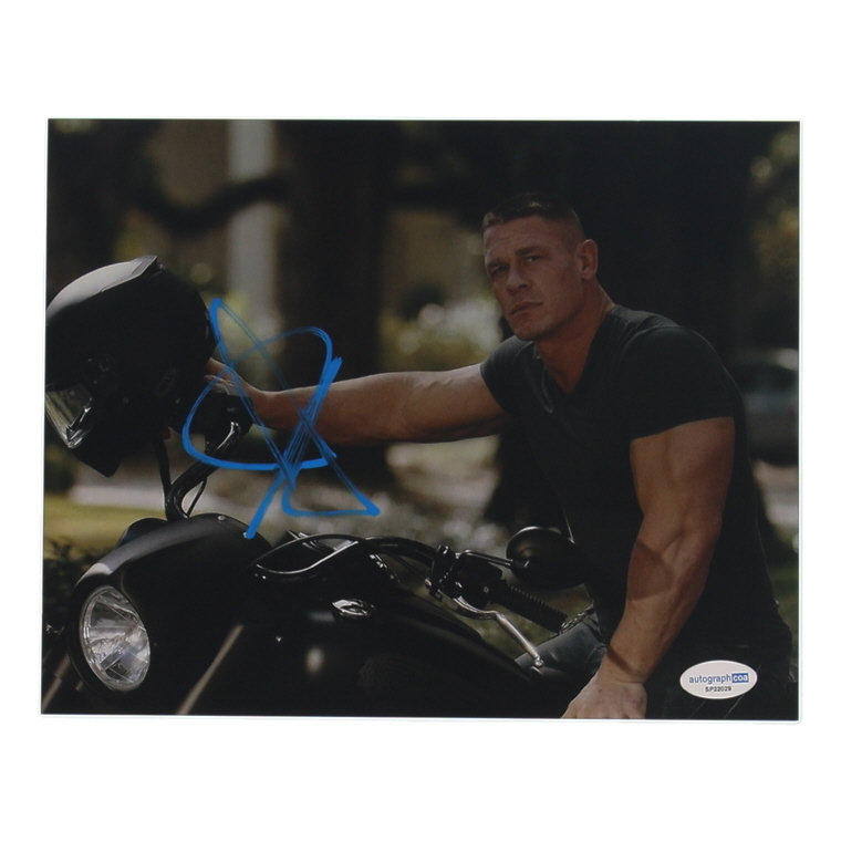 John Cena Signed 8x10 Photo (ACOA) at PristineAuction.com John Cena Signed 8x10 Photo (ACOA) at PristineAuction.com