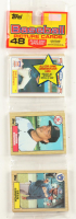 1987 Topps Baseball Picture Cards Rack Pack with (49) Cards at PristineAuction.com
