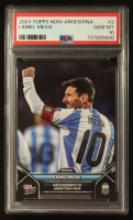 Lionel Messi 2024-25 Argentina Topps Now #2 (PSA 10) at PristineAuction.com