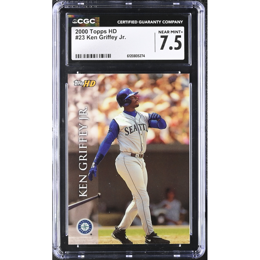 Ken Griffey Jr. 2000 Topps HD #23 (CGC 7.5) at PristineAuction.com