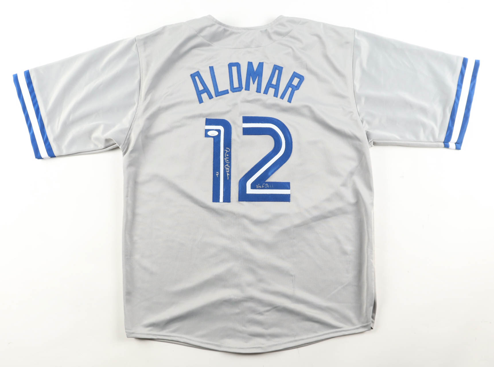 Roberto Alomar Signed Jersey Inscribed "HOF 2011" (JSA) at PristineAuction.com Roberto Alomar Signed Jersey Inscribed "HOF 2011" (JSA) at PristineAuction.com