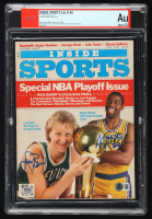 Magic Johnson & Larry Bird Signed 1986 "Sports Illustrated" Magazine (PSA | Autograph Graded 10) at PristineAuction.com