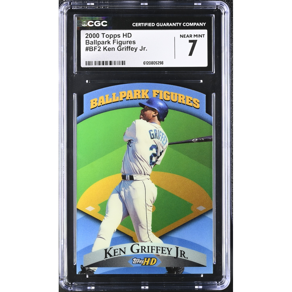 Ken Griffey Jr. 2000 Topps HD Ballpark Figures #BF2 (CGC 7) at PristineAuction.com