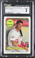 Juan Soto 2018 Topps Heritage High Number #502 (CGC 3) at PristineAuction.com