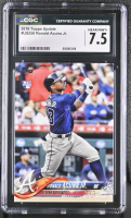 Ronald Acuna Jr. 2018 Topps Update #US250 RC (CGC 7.5) at PristineAuction.com