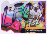 Shedeur Sanders 2024 Leaf Pro Set Pure LFG Gold #LFGB54 RC #1/1 at PristineAuction.com
