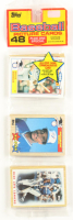 1987 Topps Baseball Picture Cards Rack Pack with (49) Cards at PristineAuction.com