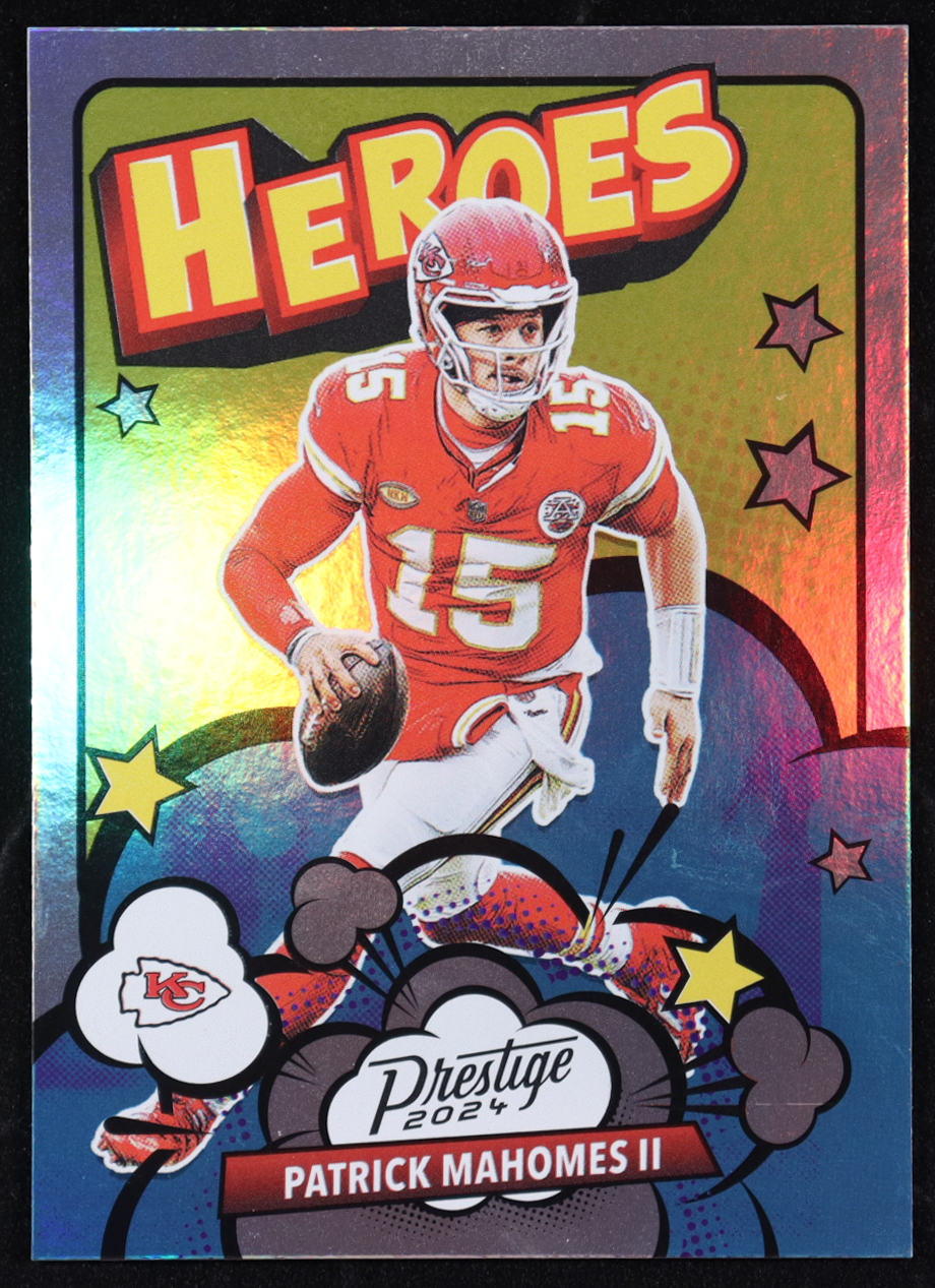 Patrick Mahomes II 2024 Prestige Heroes #10 at PristineAuction.com Patrick Mahomes II 2024 Prestige Heroes #10 at PristineAuction.com