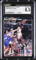 Michael Jordan 1997-98 Collector's Choice MM #390 (CGC 8.5) at PristineAuction.com