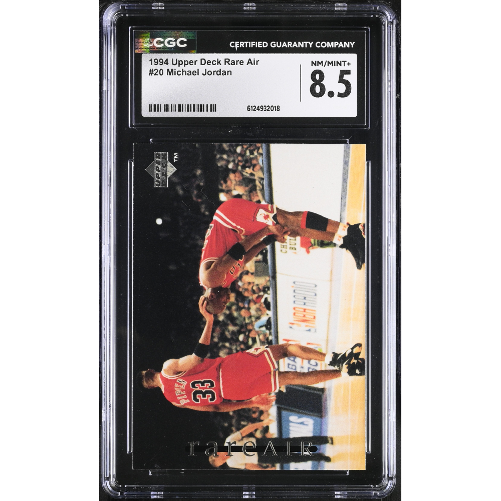 Michael Jordan 1994 Upper Deck Rare Air #20 (CGC 8.5) at PristineAuction.com